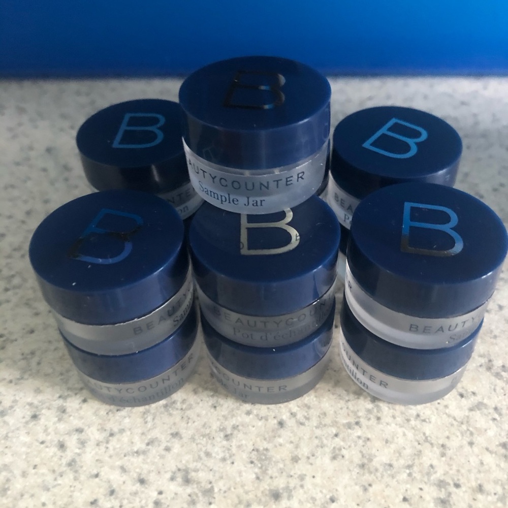 Beautycounter Sample Jars